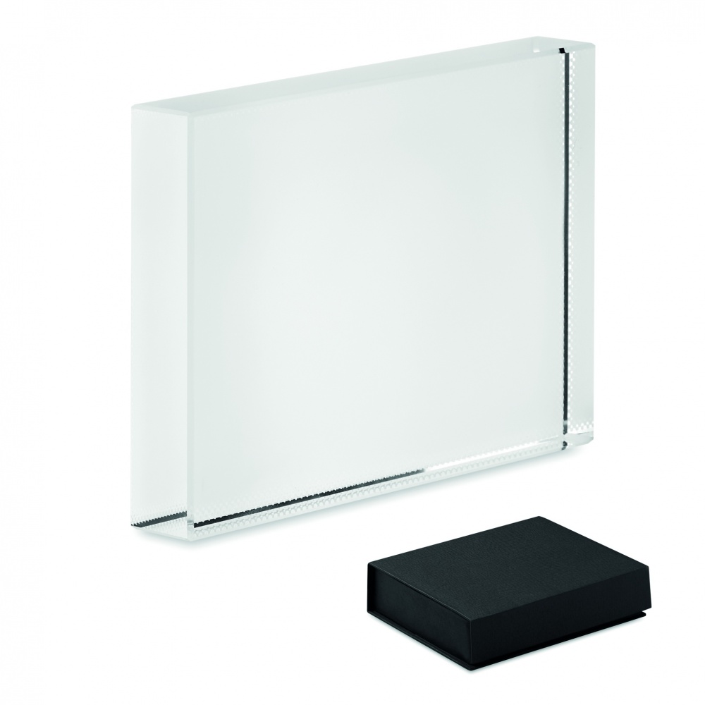 Logo trade promotional merchandise photo of: Crystal award
