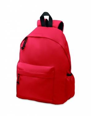 Logo trade promotional merchandise image of: 600D RPET polyester backpack