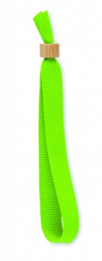 Logotrade promotional item image of: RPET polyester wristband