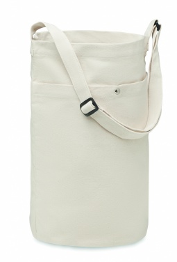 Logo trade promotional merchandise photo of: Canvas shopping bag 270 gr/m²