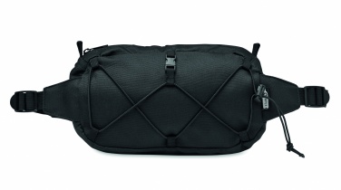 Logo trade advertising products image of: Waist bag in 600D RPET