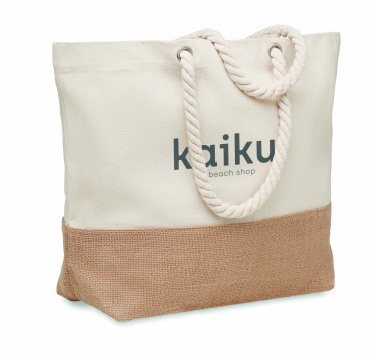 Logotrade promotional products photo of: Canvas beach bag 280 gr/m²