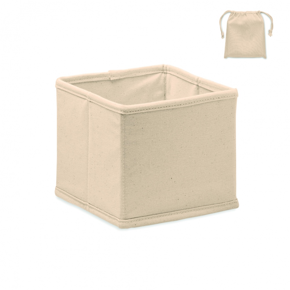Logo trade promotional gifts image of: Small storage box 220 gr/m²