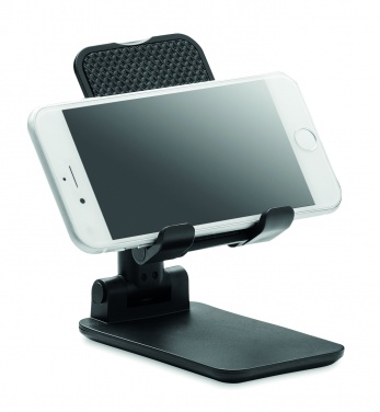 Logo trade business gift photo of: Foldable phone stand in ABS