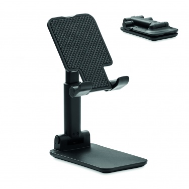 Logo trade promotional items picture of: Foldable phone stand in ABS