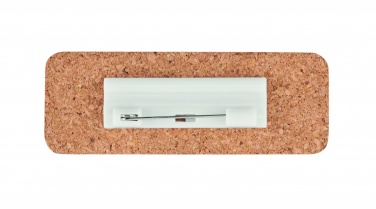 Logo trade corporate gift photo of: Name tag holder in cork