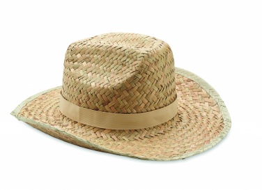 Logo trade promotional merchandise photo of: Natural straw cowboy hat