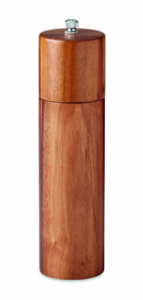 Logo trade corporate gifts image of: Pepper grinder in acacia wood