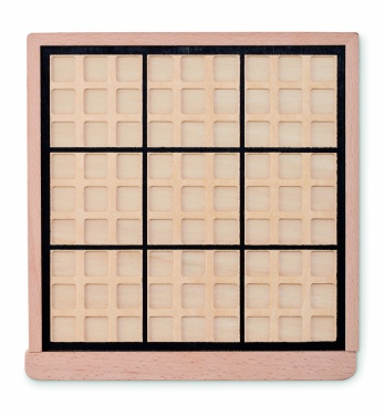 Logotrade corporate gift picture of: Wooden sudoku board game