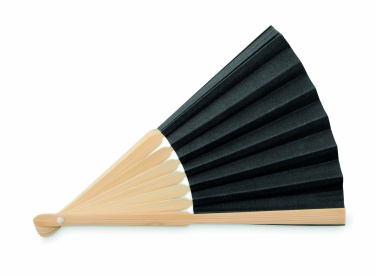 Logo trade promotional giveaways picture of: Manual hand fan