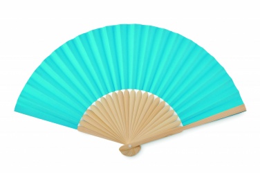 Logo trade promotional items image of: Manual hand fan