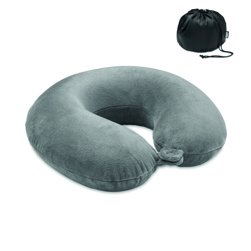 Logotrade promotional item picture of: Travel Pillow in 210D RPET