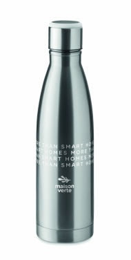 Logo trade promotional products image of: Double wall bottle 500 ml