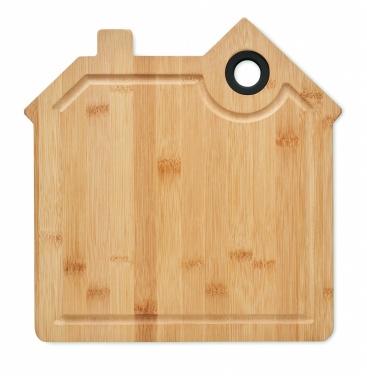 Logo trade promotional giveaways picture of: Bamboo house cutting board