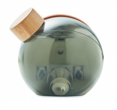 Logotrade promotional product picture of: Water powered bamboo LCD clock