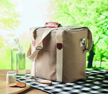 Logo trade promotional products picture of: Large cooler bag canvas 450gr/m
