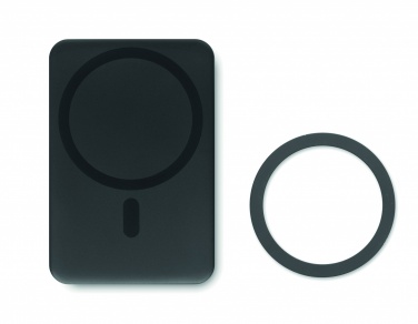 Logotrade promotional products photo of: Magnetic wireless charger 15W powerbank 5000 mAh