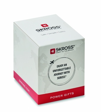 Logotrade promotional merchandise picture of: Skross World to Europe USB 12W