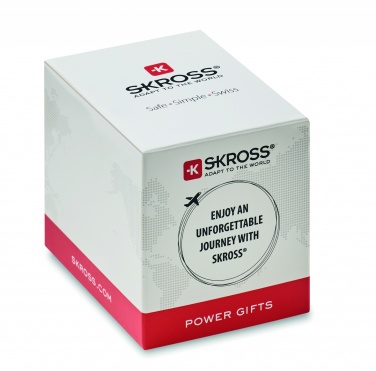 Logo trade promotional merchandise picture of: Skross Euro USB Charger (2xA) 12W