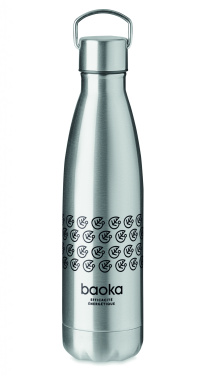 Logo trade advertising product photo of: Double wall bottle 500ml