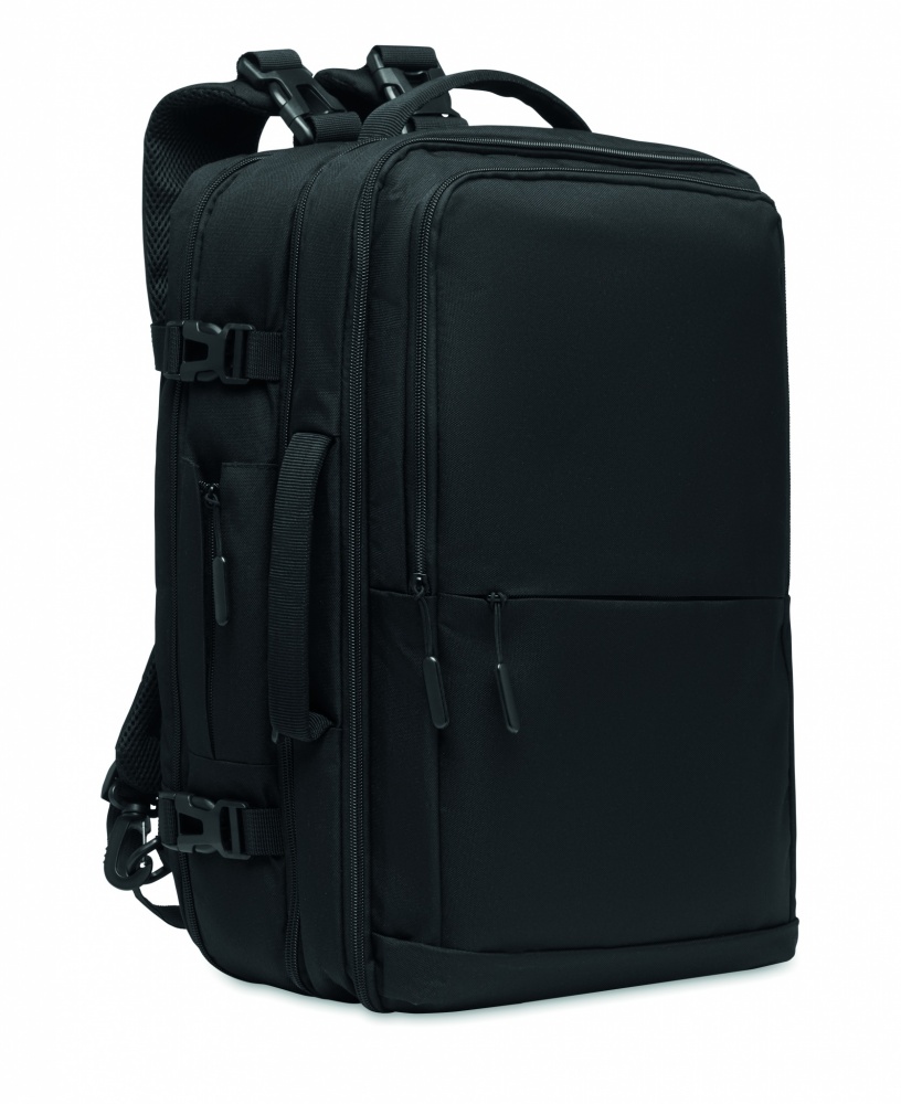 Logo trade advertising product photo of: Backpack 600D RPET