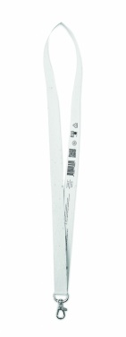 Logo trade corporate gift photo of: Seed paper lanyard w/hook