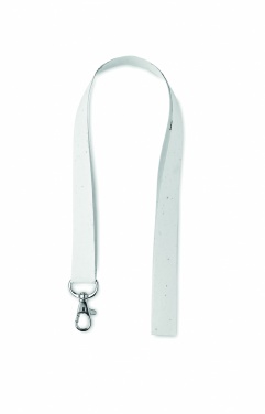Logotrade promotional item picture of: Seed paper lanyard w/hook