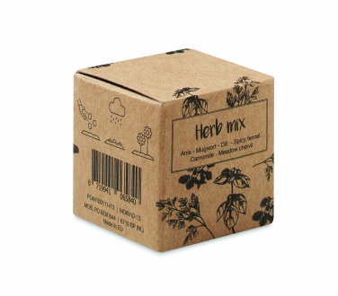 Logotrade promotional product image of: Herb seed bomb in carton box