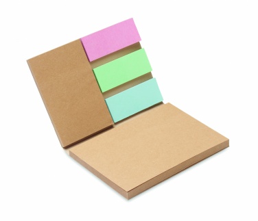 Logo trade promotional merchandise image of: Recycled paper memo set
