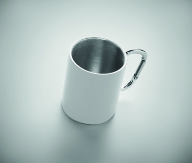 Logotrade advertising product image of: Metal mug and carabiner handle