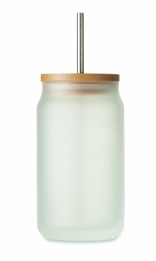 Logo trade business gift photo of: Sublimation mason jar 400 ml