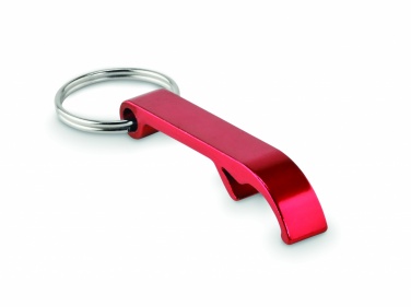 Logotrade promotional items photo of: Recycled aluminium key ring Nokia