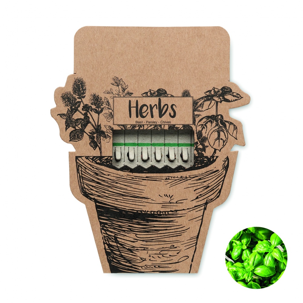 Logotrade promotional items photo of: Herb seeds sticks