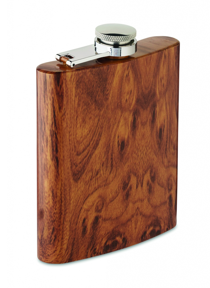 Logotrade promotional giveaway image of: Slim hip flask 190 ml