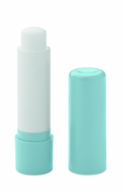Logo trade advertising product photo of: Vegan lip balm in recycled ABS