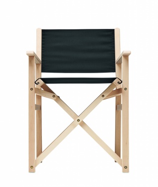 Logotrade promotional gift picture of: Foldable wooden beach chair