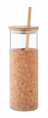 Logo trade promotional item photo of: Glass tumbler sleeve 450 ml