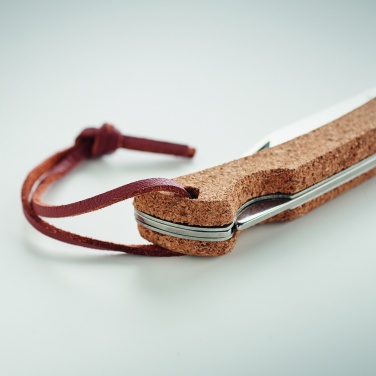 Logotrade corporate gift image of: Foldable knife with cork