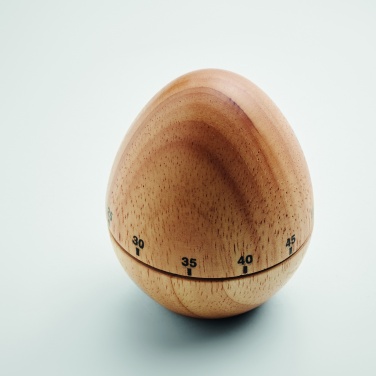 Logo trade promotional products picture of: Pine wood egg timer