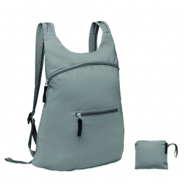 Logo trade promotional giveaways image of: Foldable reflective sports bag