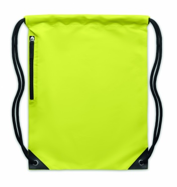 Logo trade corporate gifts image of: Brightning drawstring bag