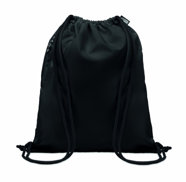 Logotrade promotional gift image of: Large drawstring bag 300D RPET