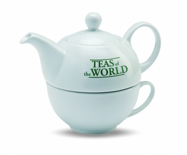 Logotrade advertising product picture of: Teapot and cup set 400 ml