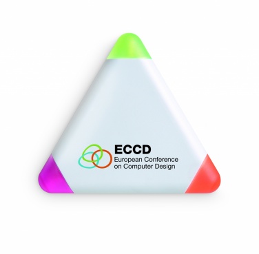 Logotrade promotional merchandise photo of: Triangular highlighter