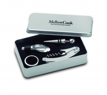 Logotrade business gifts photo of: Wine  set in tin box