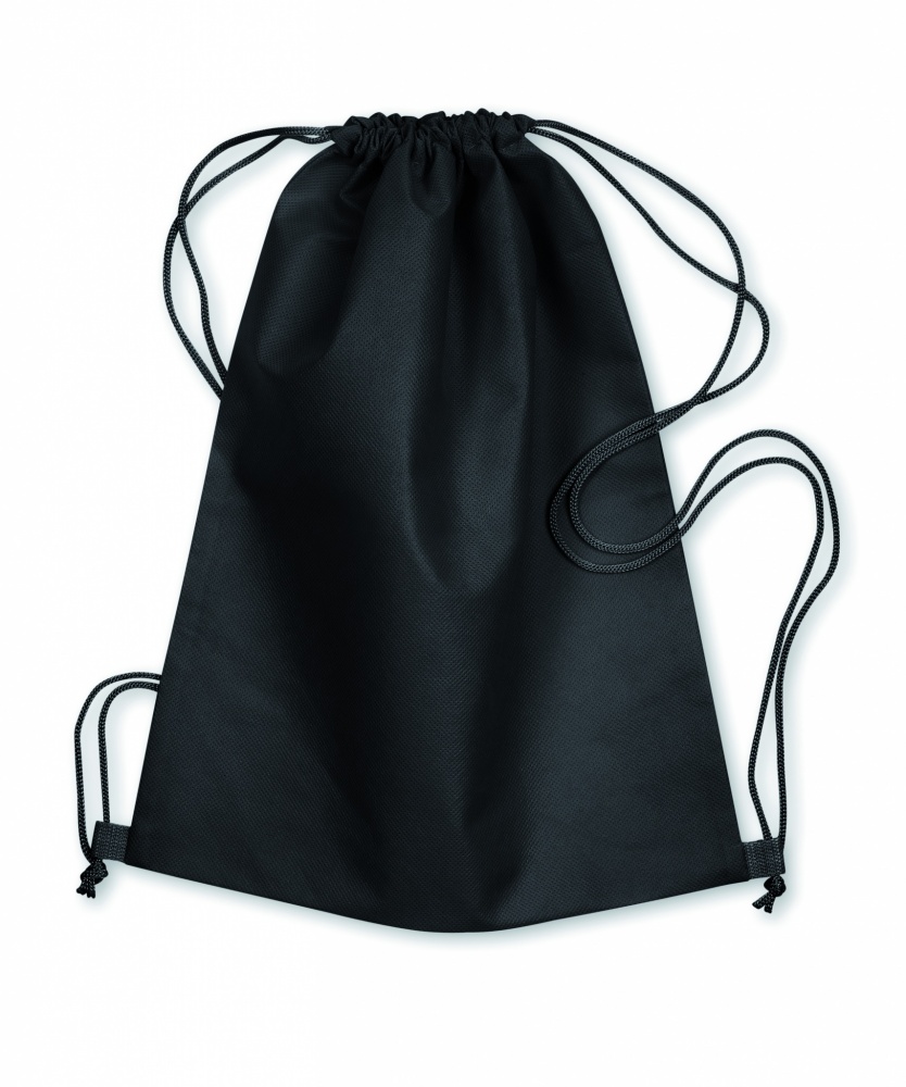 Logo trade advertising products image of: 80gr/m² nonwoven drawstring