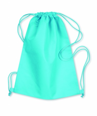 Logo trade promotional merchandise image of: 80gr/m² nonwoven drawstring