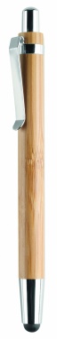 Logo trade promotional product photo of: Ball pen in ABS and bamboo