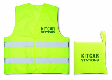 Logo trade promotional giveaways image of: Knitted material waistcoat