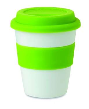 Logotrade promotional product picture of: PP tumbler with silicone lid